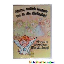 Schulanfangskarte "Schutzengel"